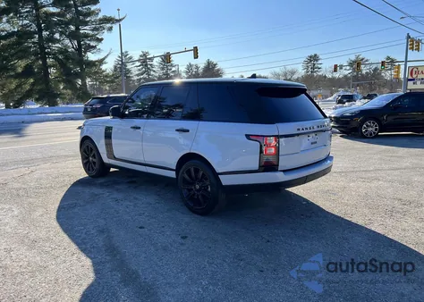 2016 Land Rover Range Rover Hse z USA, uszkodzony, nr VIN SALGS2KF3GA258595